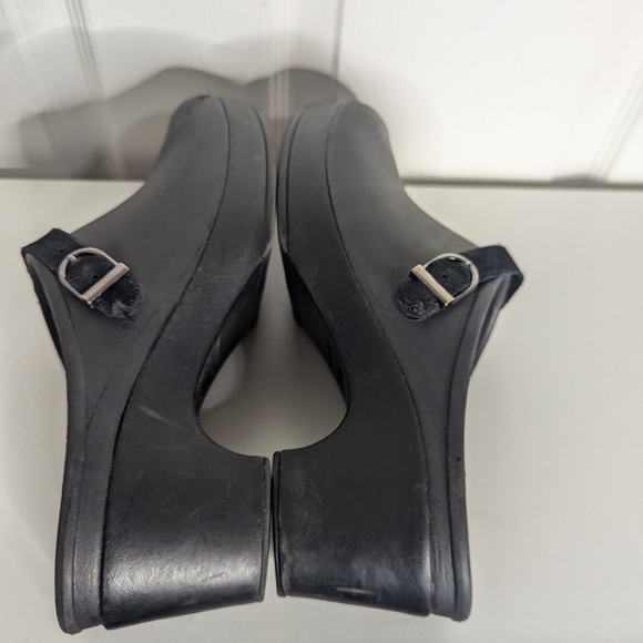Crocs Sarah Womens Shoe Clog Black Size 11 Heel Comfort Strap Buckle - Picture 7 of 10